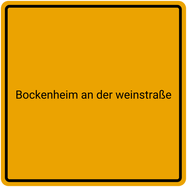 Meldebestätigung Bockenheim an der Weinstraße